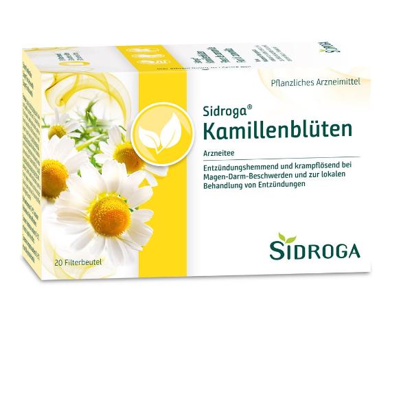 DrogerieMarkt24 - DrogerieMarkt24 SIDROGA Kamillenblüten 20 Btl 1.5 g - DrogerieMarkt24