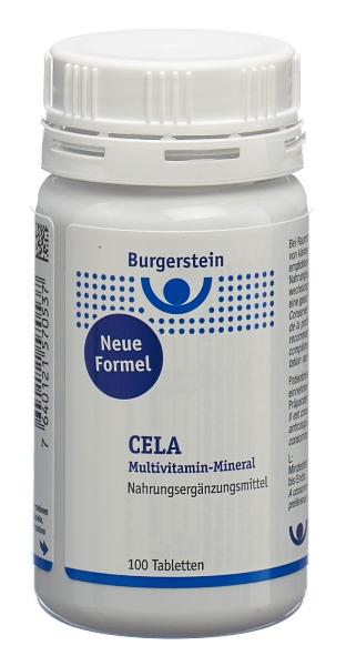 DrogerieMarkt24 - DrogerieMarkt24 BURGERSTEIN Cela Multivitamin Mineral 100 Tabletten - DrogerieMarkt24