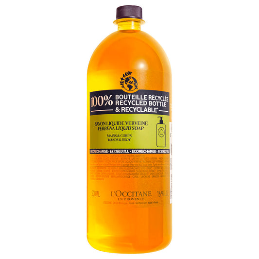 L'OCCITANE Karite Savon Liquide "Verveine" Eco-Recharge (500ml)