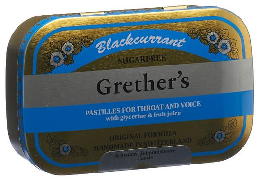 GRETHERS Blackcurrant Past o Z Ds 110 g