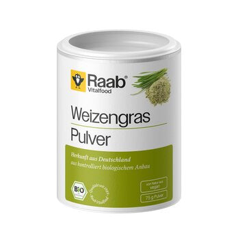 RAAB VITALFOOD Weizengras Pulver 75g