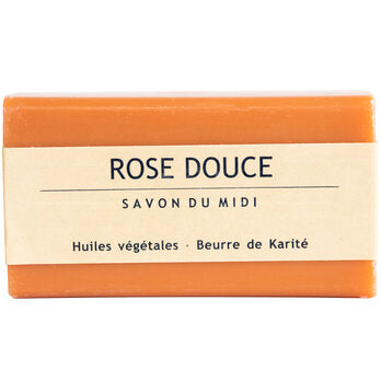 SAVON DU MIDI Seife mit Karité-Butter Rose Douce 100g
