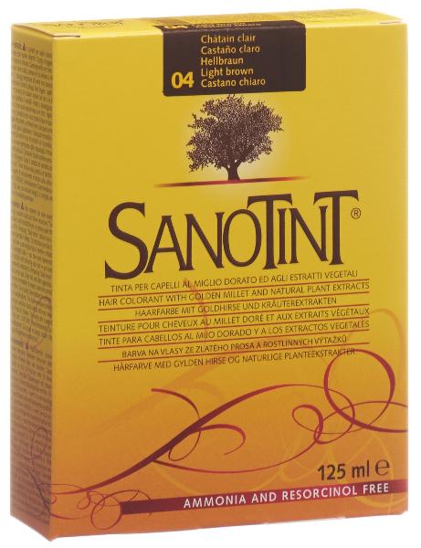 SANOTINT Haarfarbe 04 hellbraun