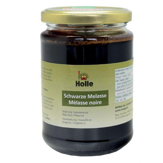 DrogerieMarkt24 - DrogerieMarkt24 MORGA Schwarze Melasse flüssig Glas 450 g - DrogerieMarkt24