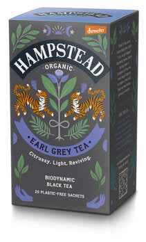 HAMPSTEAD TEA Earl Grey Black Tea demeter im Btl 20Stk
