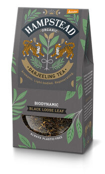 HAMPSTEAD TEA Darjeeling Black Tea lose demeter 100g