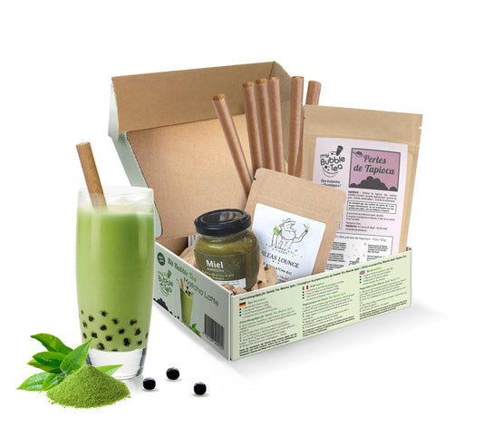 Matcha Latte Bubble Tea Set
