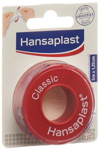 DrogerieMarkt24 - DrogerieMarkt24 HANSAPLAST Classic Heftpflaster 5mx1.25cm - DrogerieMarkt24