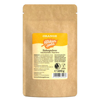 BIRKENGOLD Zahnpulver Kids Orange NFP 100g