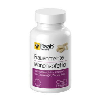 RAAB VITALFOOD Frauenmantel plus Kapseln konv 90Stk