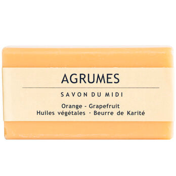 SAVON DU MIDI Seife mit Karité-Butter Orange Grapefruit 100g