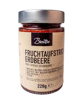 BIOSÜSSE e Fruchtaufstrich Erdbeere 220g