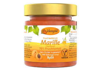 BIRKENGOLD Fruchtaufstrich Marille / Aprikose konv. 200g