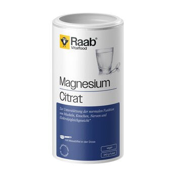RAAB VITALFOOD Magnesiumcitrat Pulver 340g