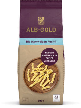 ALBGOLD Fusilli Hartweizen 500g