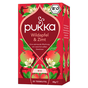 PUKKA Wildapfel & Zimt Tee 20Stk
