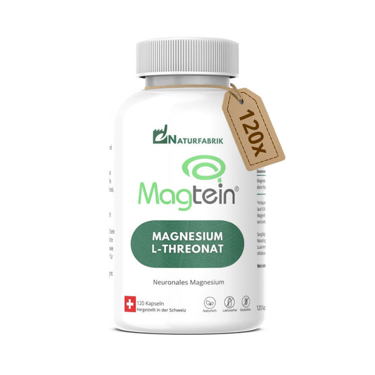 DrogerieMarkt24 - DrogerieMarkt24 NATURFABRIK Magnesium-L-Threonat Magtein® Kaps 120 Stk - DrogerieMarkt24