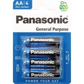 PANASONIC Batterien AA R6 4 Stk