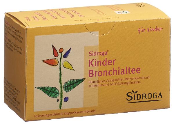 DrogerieMarkt24 - DrogerieMarkt24 SIDROGA Kinder Bronchialtee 20 Btl 1.5 g - DrogerieMarkt24