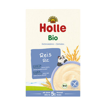 HOLLE Vollkorngetreidebrei Reis ab 5. Monat 250g