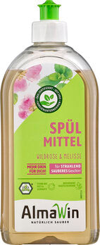 ALMAWIN Spülmittel Wildrose Melisse 500ml