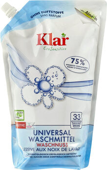 KLAR Waschmittel Universal Waschnuss ÖkoPack flüssig 1,5l