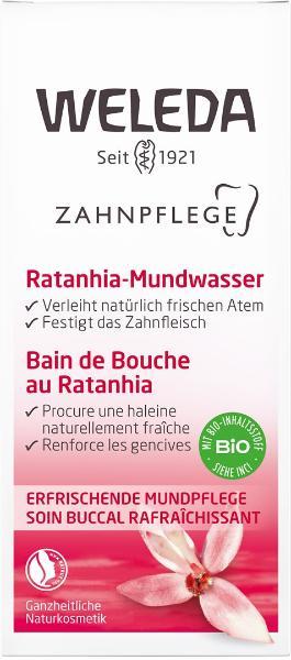 WELEDA Ratanhia-Mundwasser Fl 50 ml