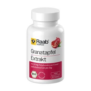 RAAB VITALFOOD Granatapfel Extrakt Kapseln 80Stk