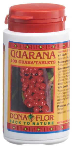 DrogerieMarkt24 - DrogerieMarkt24 GUARANA DONA FLOR Kautabl 100 Stk - DrogerieMarkt24