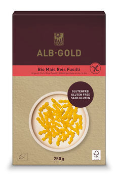 ALBGOLD Fusilli Mais-Reis 250g