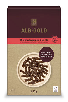 ALBGOLD Fusilli Buchweizen, glutenfrei 250g
