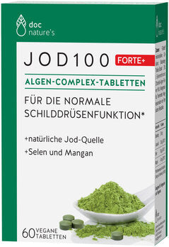 DOC NATURE’S Jod 100 Algen Complex Tabletten 60Stk