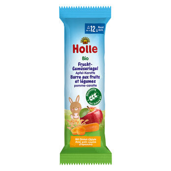HOLLE Frucht-Gemüseriegel Apfel-Karotte ab 12. Monat 25g