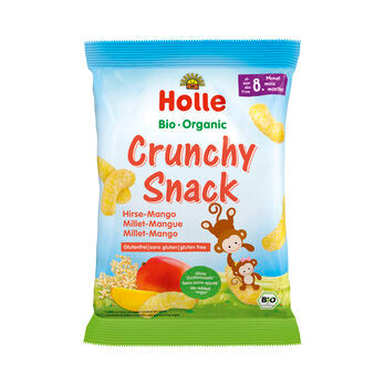 HOLLE Crunchy Snack Hirse Mango ab 8. Monat 25g