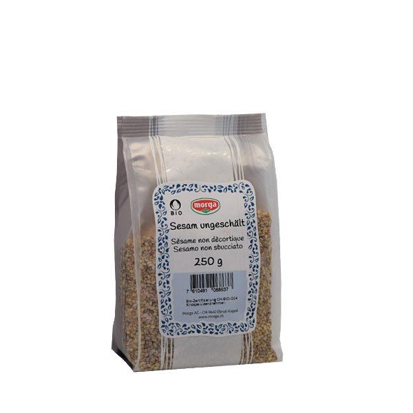 DrogerieMarkt24 - DrogerieMarkt24 MORGA Sesam ungeschält Knospe Btl 250 g - DrogerieMarkt24