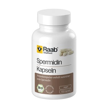 RAAB VITALFOOD Spermidin Kapseln à 600 mg 100Stk