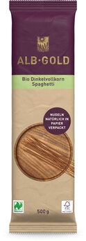 ALBGOLD Spaghetti Dinkel Vollkorn 500g