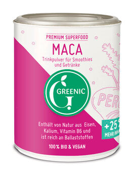 GREENIC Maca Trinkpulver Mischung 150g