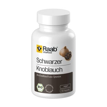 RAAB VITALFOOD Schwarzer Knoblauch Kapseln 50Stk