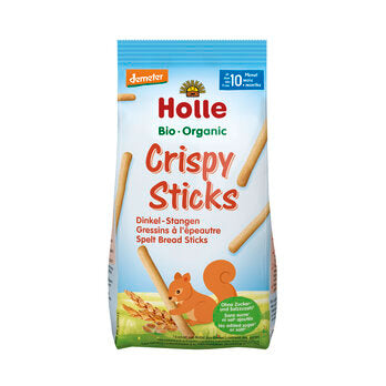 DrogerieMarkt24 - DrogerieMarkt24 HOLLE Crispy Sticks Dinkelstangen demeter ab 10. Monat 80g - DrogerieMarkt24