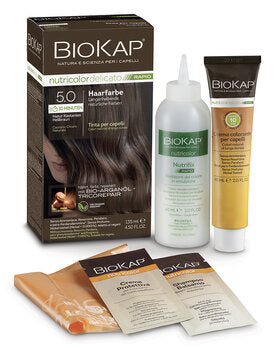 BIOKAP Rapid Haarfarbe 5.0 Natur Kastanien Hellbraun 135ml
