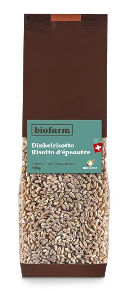DrogerieMarkt24 - DrogerieMarkt24 BIOFARM Buonfarro Dinkelrisotto CH Knospe 500 g - DrogerieMarkt24