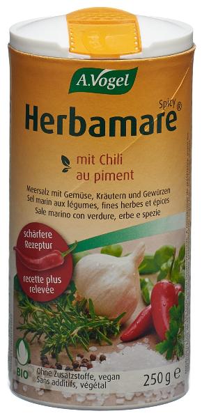 DrogerieMarkt24 - DrogerieMarkt24 VOGEL Herbamare Spicy Kräutersalz 250 g - DrogerieMarkt24