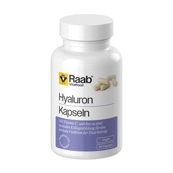 RAAB VITALFOOD Hyaluron 500 Kapseln konventionnel 60Stk
