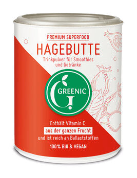GREENIC Hagebutte Pulver Greenic 160g