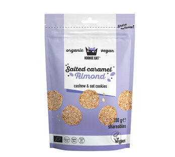 KOOKIE CAT Cookies Salted Caramel Mandel Kookie Cat 100g