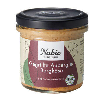 NABIO Aufstrich Aubergine Bergkäse 135g