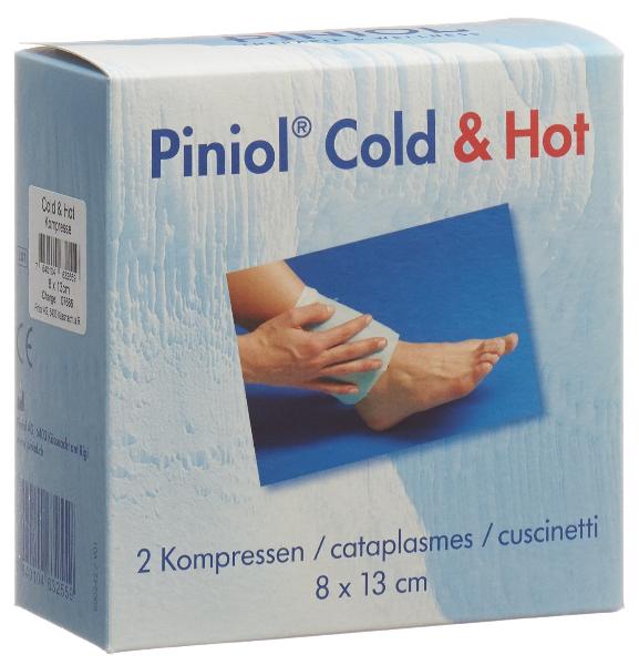 PINIOL Cold Hot Kompresse 8cmx13cm 2 Stk