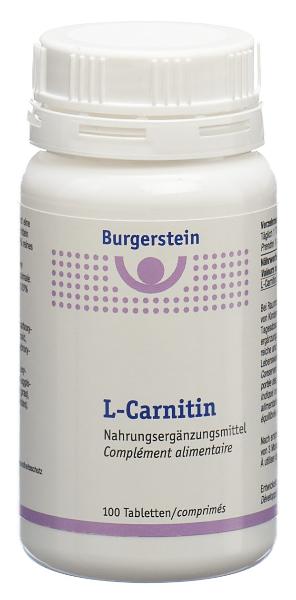 BURGERSTEIN L-Carnitin Tabl Ds 100 Stk