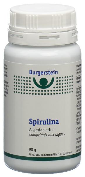 DrogerieMarkt24 - DrogerieMarkt24 BURGERSTEIN Spirulina Tabletten 180 Stück - DrogerieMarkt24